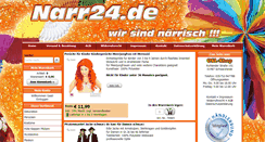 Desktop Screenshot of narr24.de